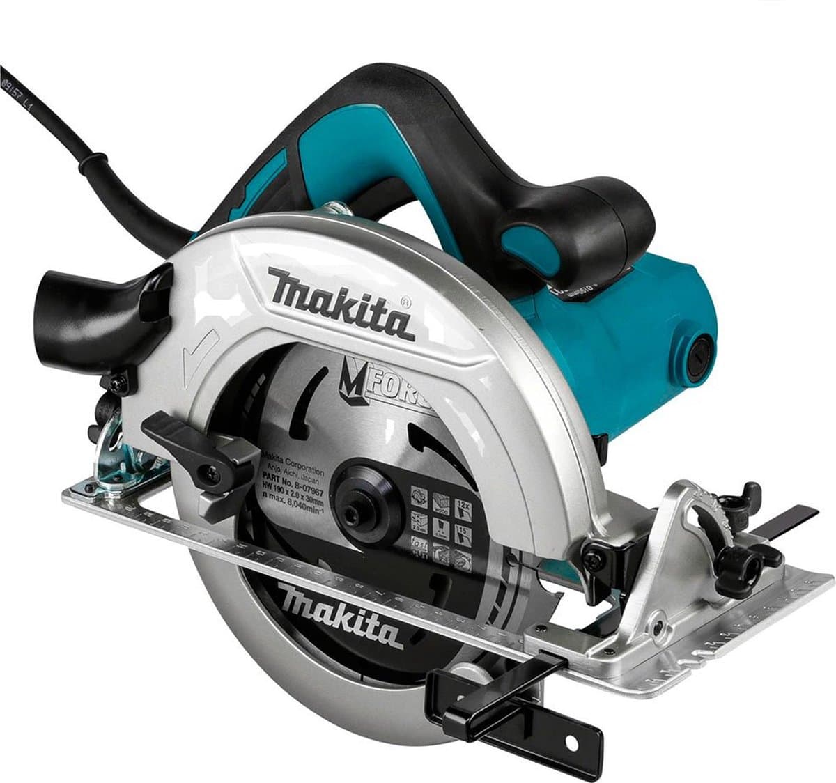Makita HS7611 Cirkelzaagmachine: 1600W, 190mm, 3,9kg thumbnail 7