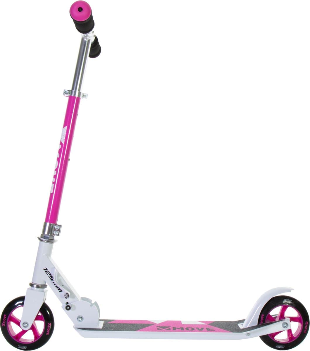 Step - Move Scooter 125 Pink - roze wit - 125mm - vouwbaar - in hoogte verstelbaar - vanaf 3 jaar thumbnail 3