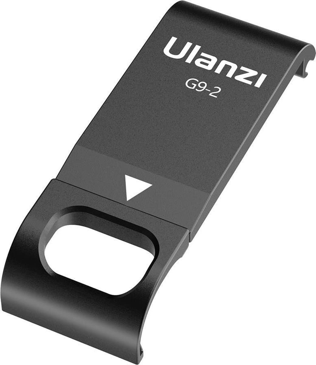 Ulanzi G9-2 batterijklep - oplaadaansluiting voor GoPro Hero 9,10,11,12 en 13 - Zwart thumbnail 8