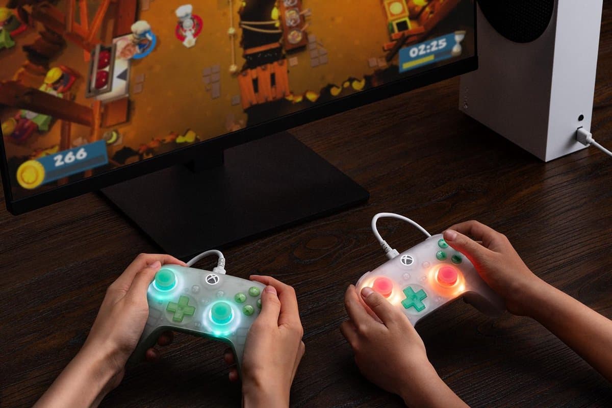 8BitDo Ultimate Mini - Bedrade Contoller - Xbox Series X|S, Xbox One, Windows 10/11 - Roze thumbnail 3