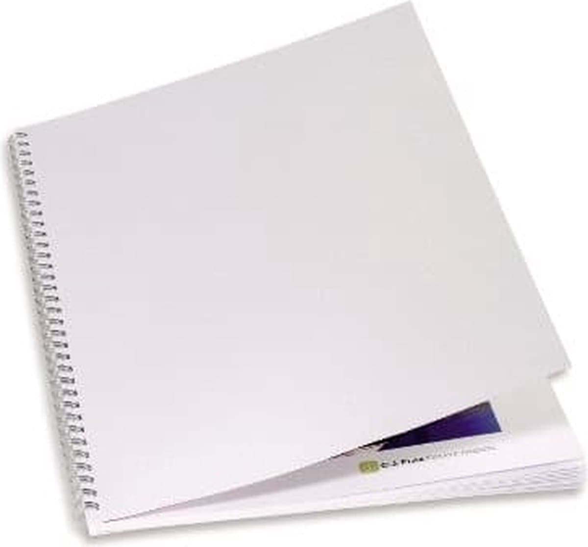 gbc dekblad linenweave din a4 250gr wit thumbnail 4