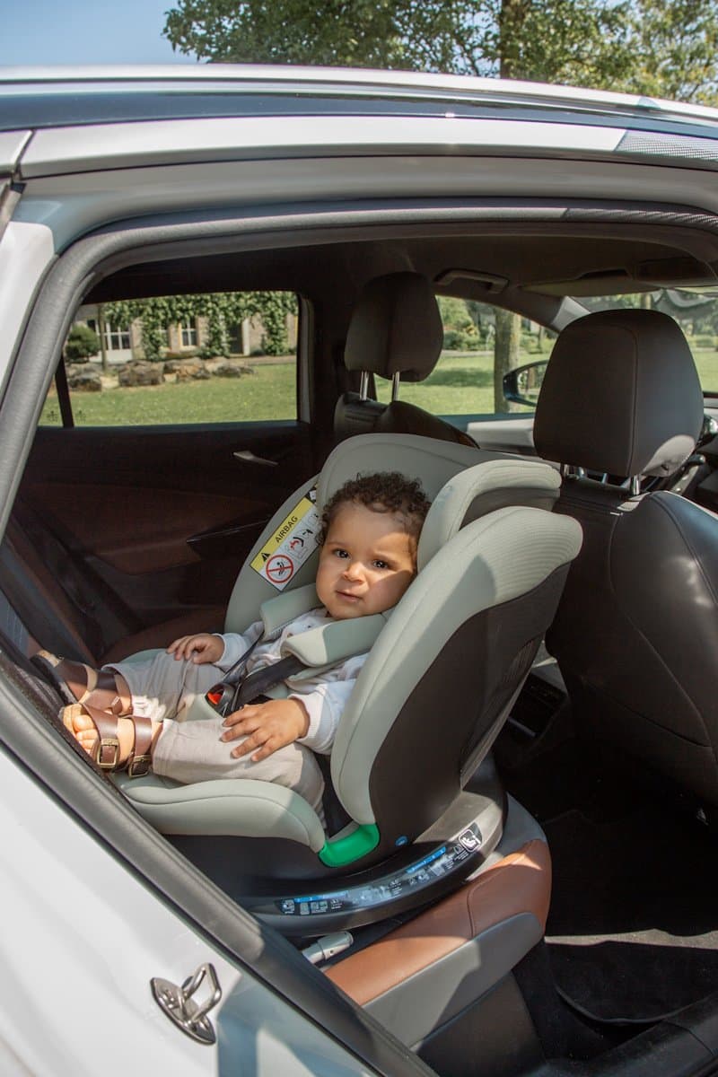 Ding Mae Autostoel - Zwart - 360° Draaibare Isofix Autostoel - i-Size - Vanaf 40 tot 150cm - 0 tot 12 jaar thumbnail 4