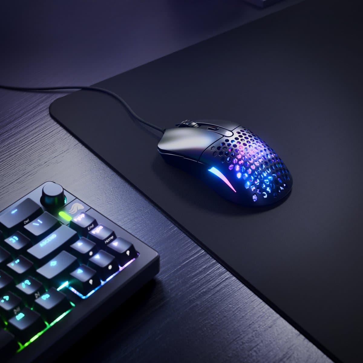 Glorious Gaming Model O Eternal - Bedrade Gaming Muis - 12K DPI - Ultralicht 55 g - Optisch - RGB - Zwart thumbnail 8