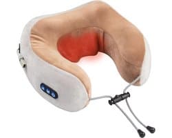 Cervicaal Massagekussen met 6 Massagemodi | Ergonomisch en Draagbaar voor Ontspanning en Pijnverlichting