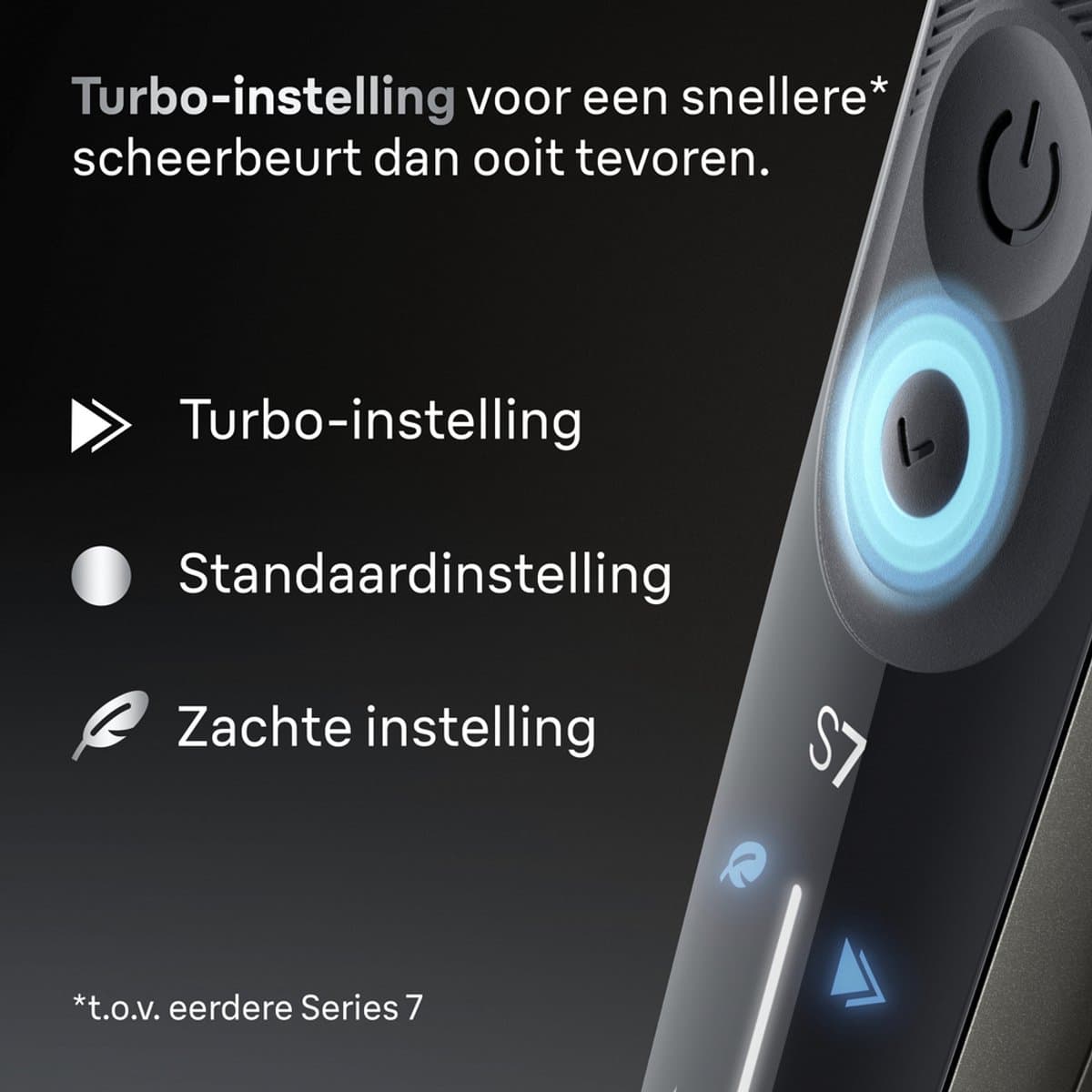 Braun Elektrisch Scheerapparaat Series 7 - Met SmartCare Center - EasyClick-opzetstukken - 72-C7650cc - Goud thumbnail 5