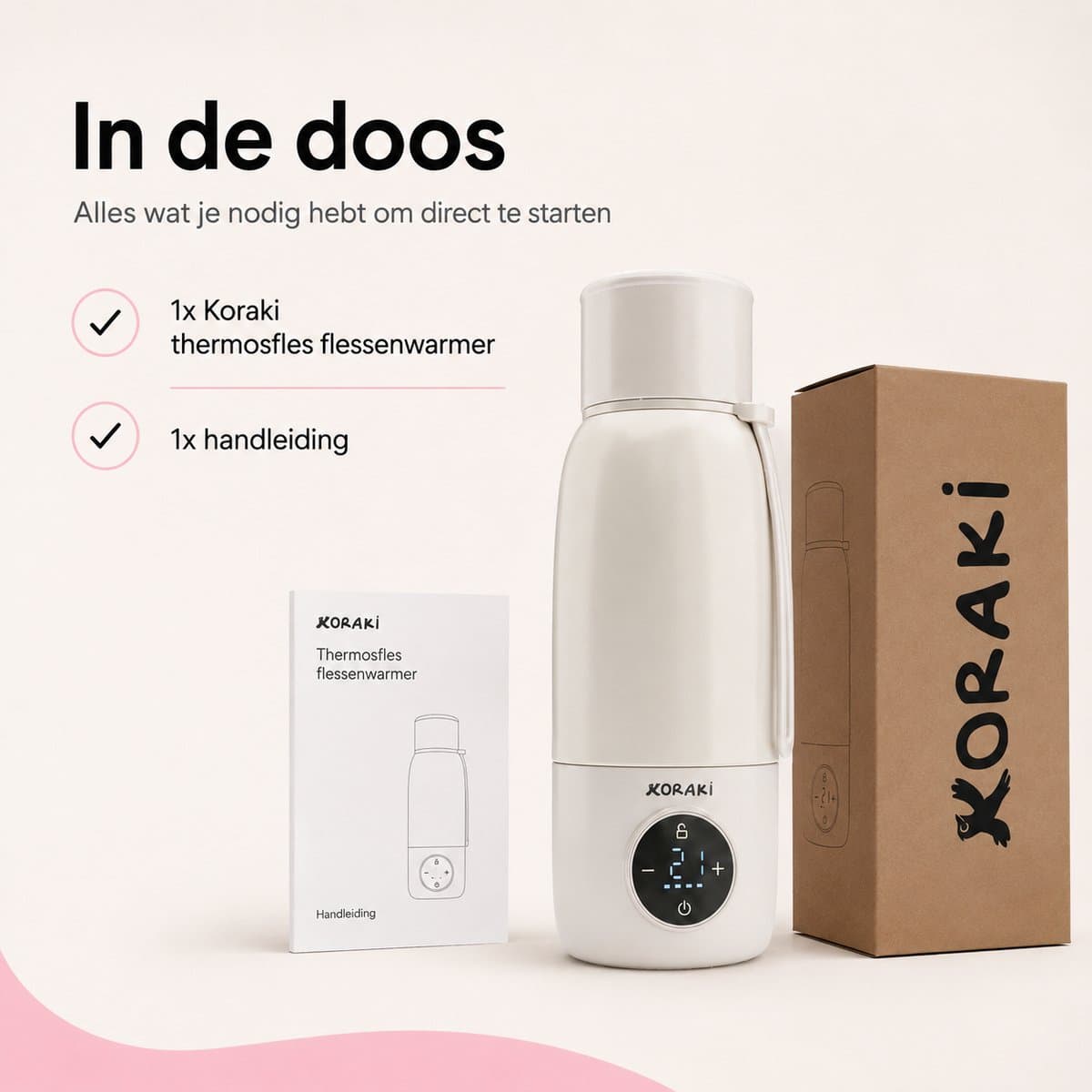 Koraki KB-001 waterverwarmer 500 ml thumbnail 7