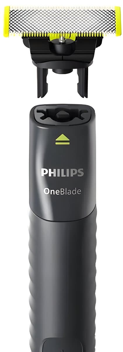 Philips OneBlade QP1424/10 Trimmer en Scheerapparaat - Wet & Dry - 2 Opzetkammen thumbnail 3