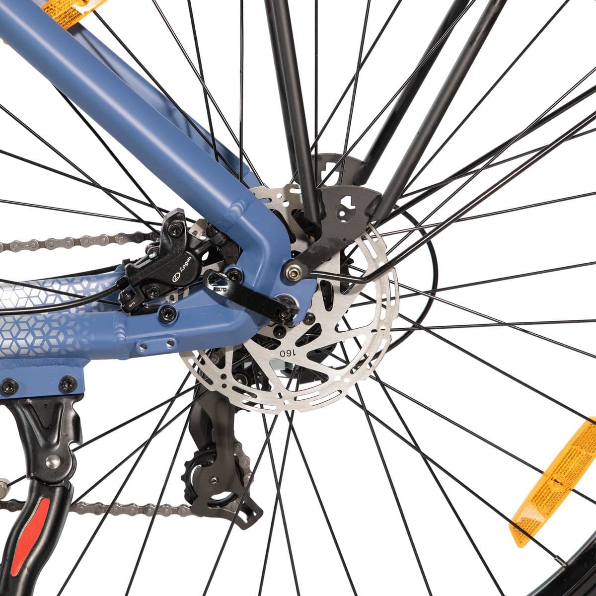 HILAND Allanton Elektrische Mountainbike 27,5 inch – E-MTB Unisex met Hydraulische Schijfremmen – 250W Motor – 36V 10.4Ah Accu – 7 Versnellingen thumbnail 6