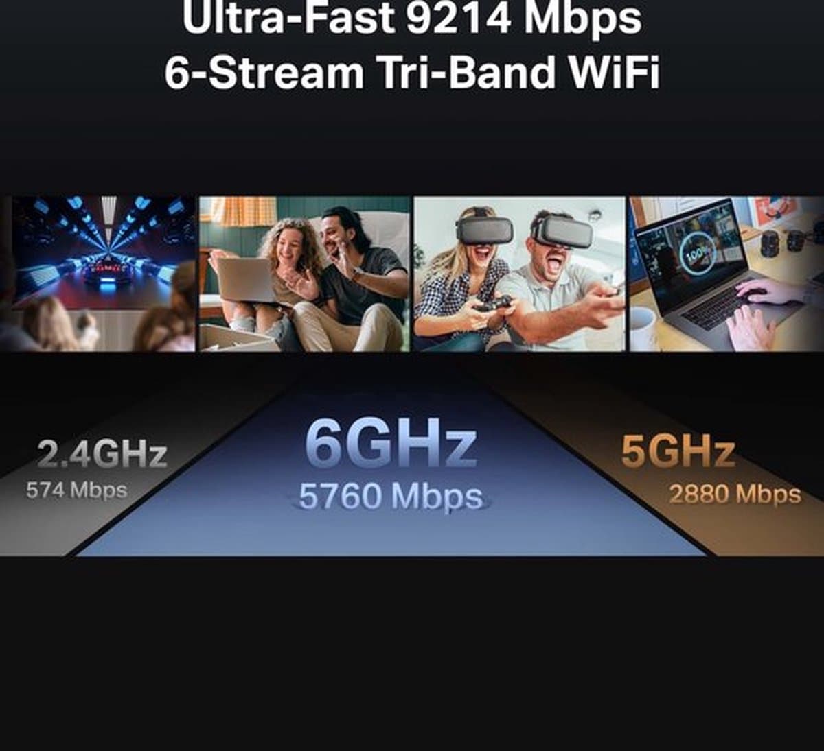 TP-Link Archer BE550 WiFi 7-router met 2,5 Gbps-poorten thumbnail 3