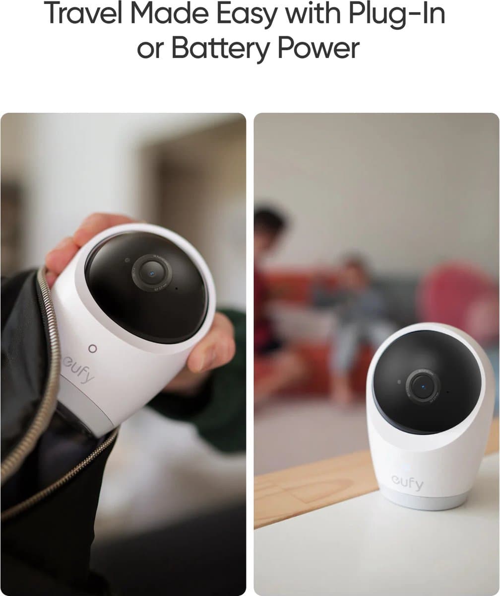 eufy Baby E21 Babyfoon: 4K, hybride Wi-Fi, 5" scherm thumbnail 2