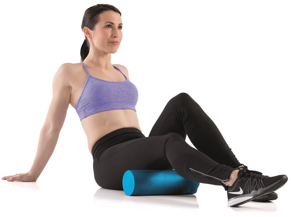 Gymstick Active Compact Foam Roller - Massage Roller - 30 cm - Met Trainingsvideo's thumbnail 4