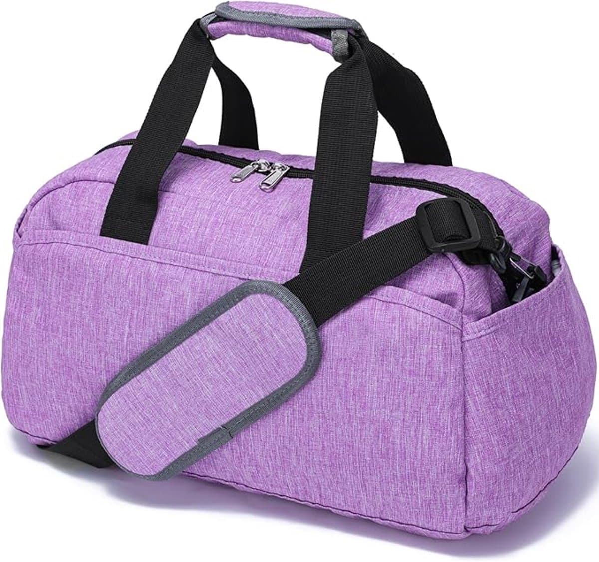 Kleine sporttas voor heren en dames, mini-reistas voor reizen en sport, lichtgewicht handbagagetas, 35,5 cm