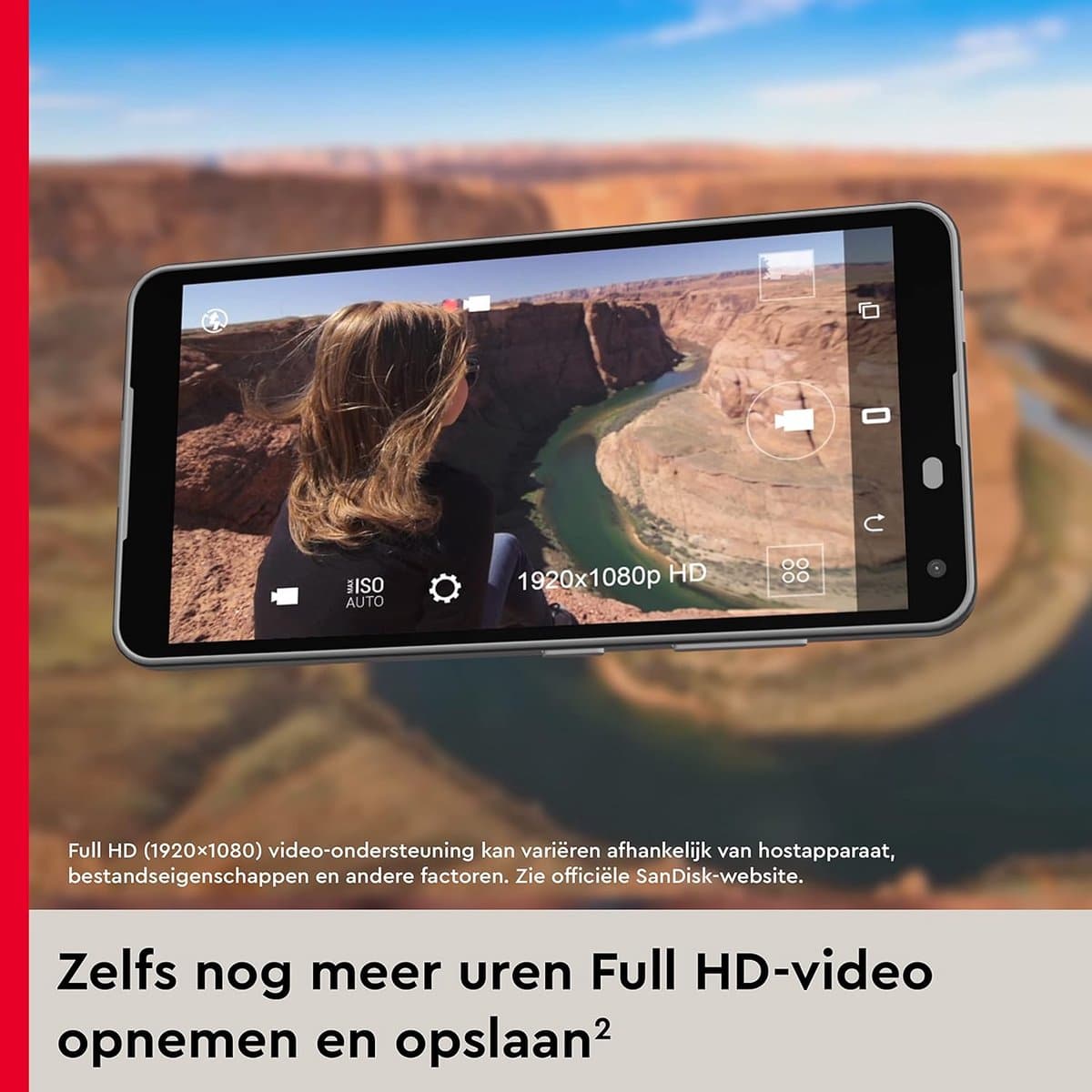 Micro SD Kaart - Geheugenkaart Opslag - Foto Video Opslag - Snelle Data Transfer - 256 GB thumbnail 2