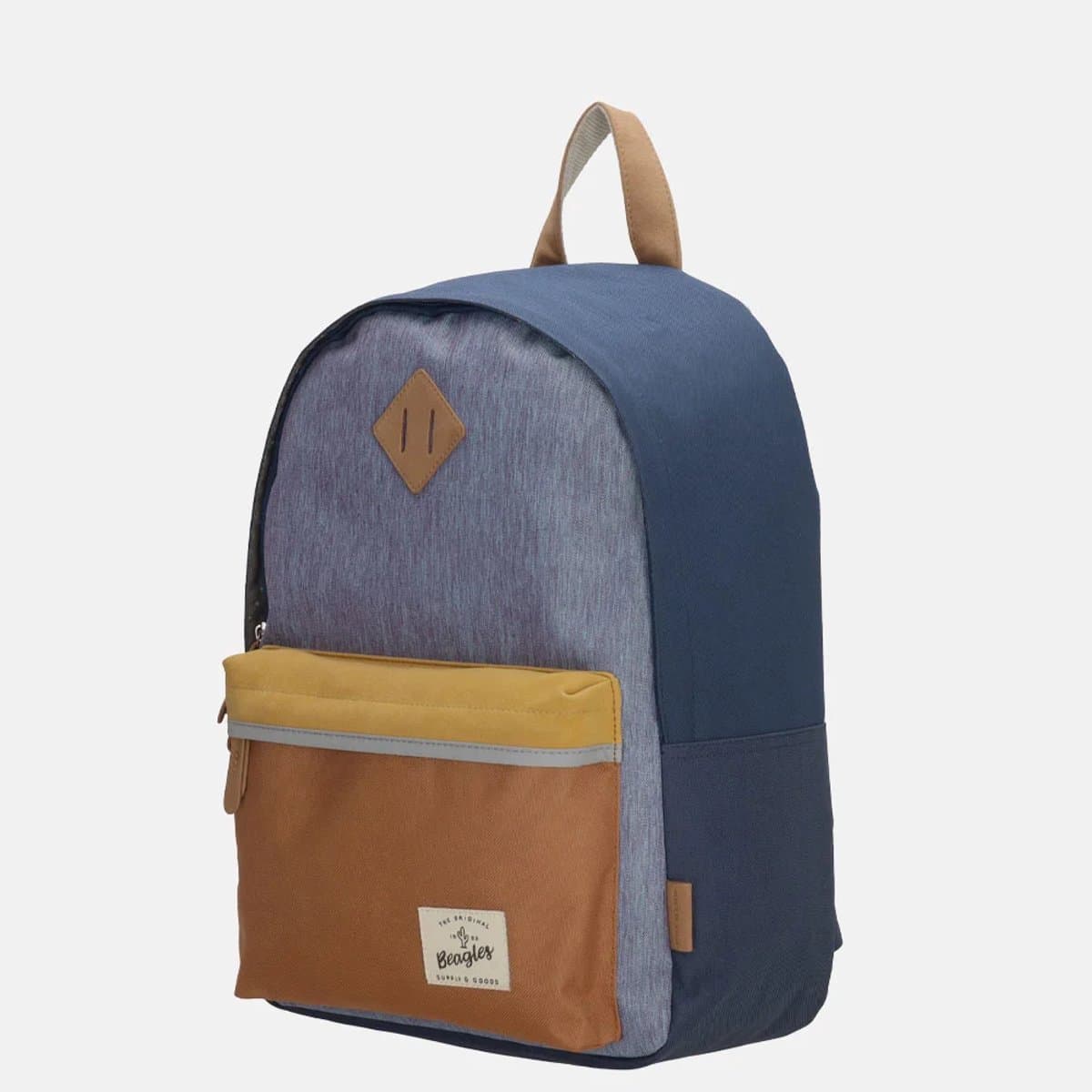 Beagles Originals Mulit Color Rugzak - School Tas - Rugtas - Kinderrugzak - 6-10 Jaar - Tablet Vak - Chromebook Vak - Jeansblauw thumbnail 7