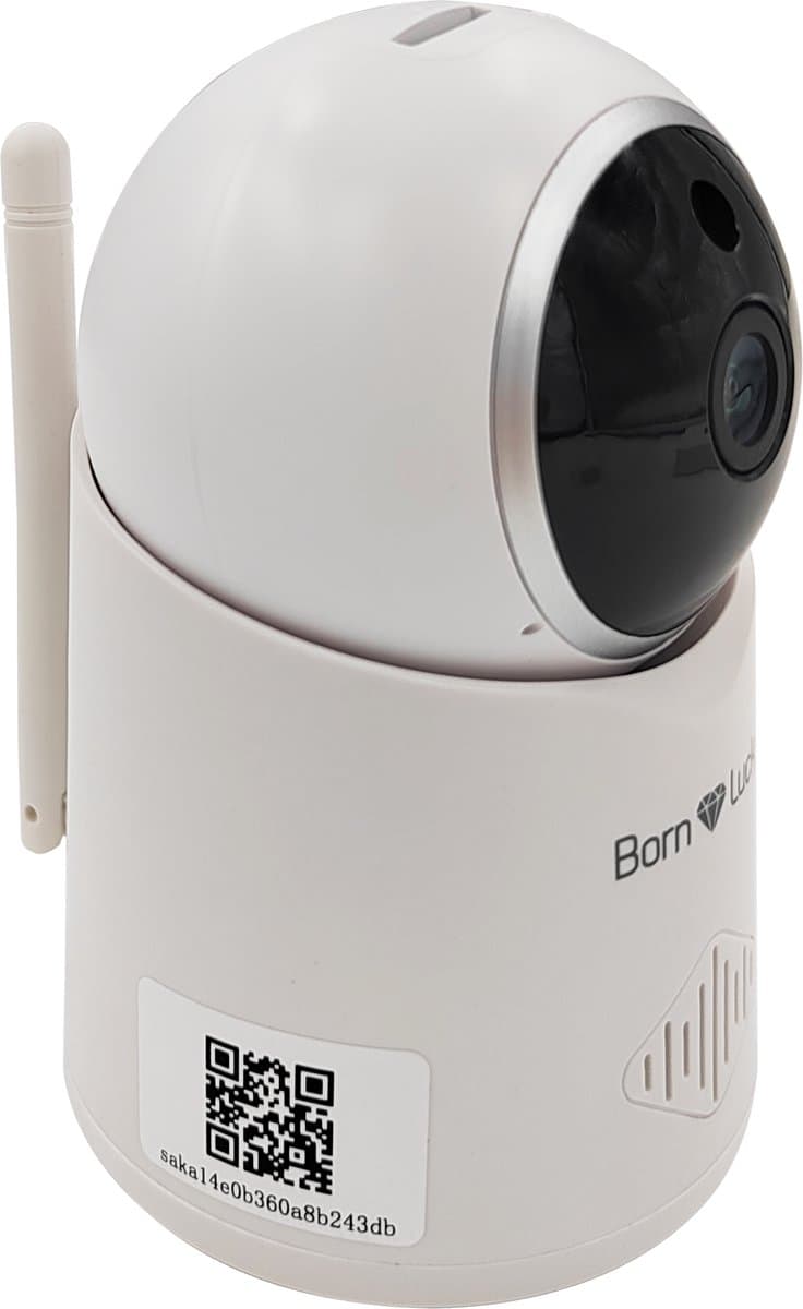 Born Lucky® Babeo Babyfoon met Camera & Gratis App- Video opname & Slimme Functies thumbnail 6