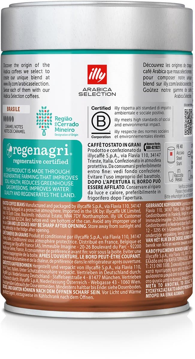 illy - Koffiebonen - Arabica Selection - Brazilië - Cerrado Mineiro - 6 x 250 gram thumbnail 3