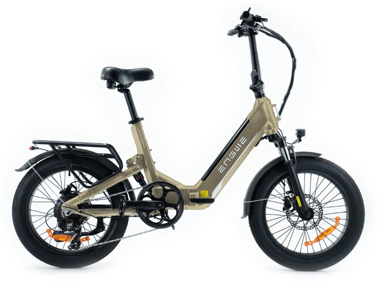 ENGWE L20 3.0 Boost Elektrische Vouwfiets - E-bike - 20 Inch - 250W Motor - 7 Versnellingen - 135 km Actieradius - Hydraulische Schijfremmen - Champagne
