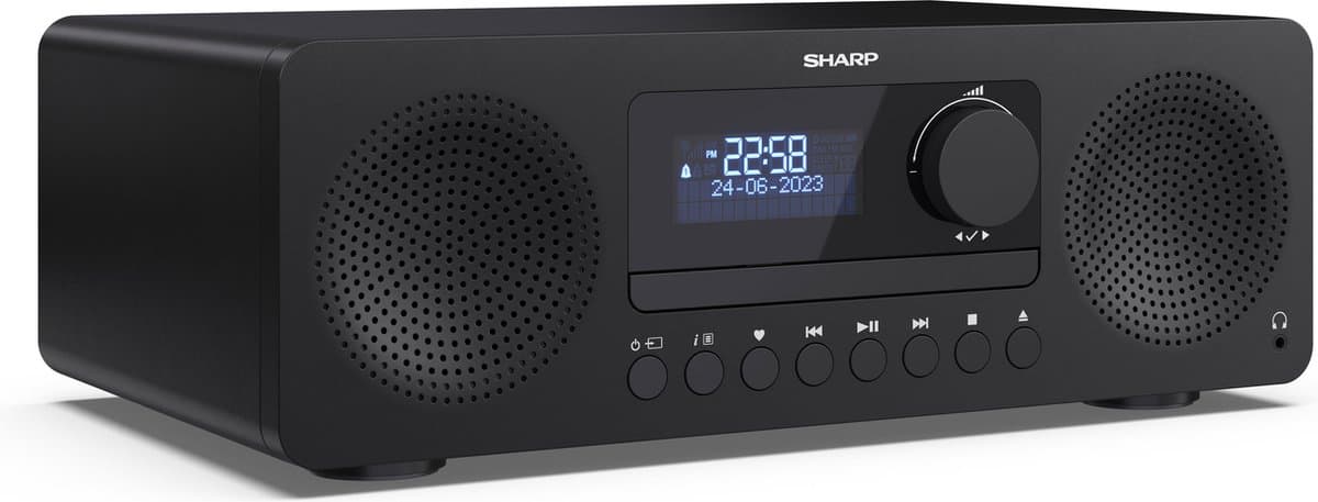 Sharp XL-B720D (BK) Tokyo alles-in-één Hi-Fi geluidssysteem met DAB+ thumbnail 3