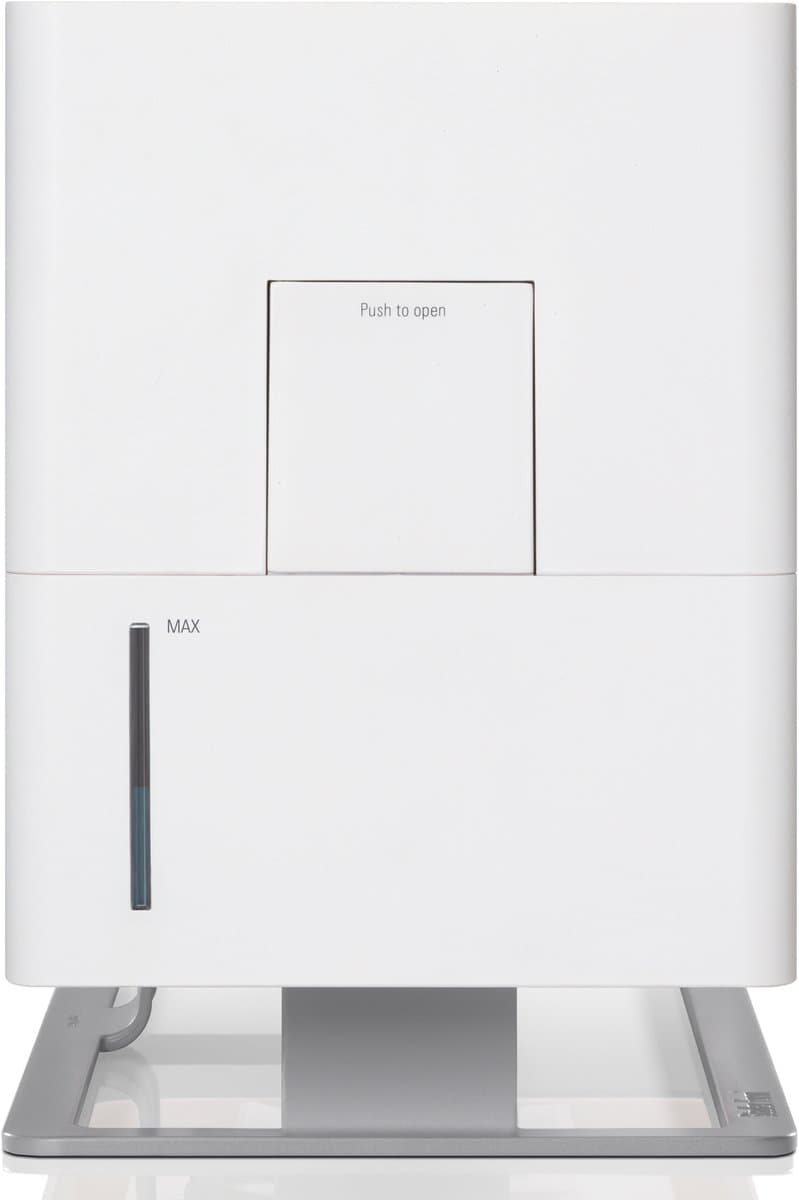 Stadler Form Oskar Big – Luchtbevochtiger – Evaporator 700 g/h – 6 L Tank – Hygrostaat – Fluisterstil 25–46 dB(A) – Nachtmodus & Dimbare LED’s – Voor Ruimtes tot 100 m² – Wit thumbnail 2