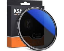 K&F Variabele ND2-ND400 Faderfilter