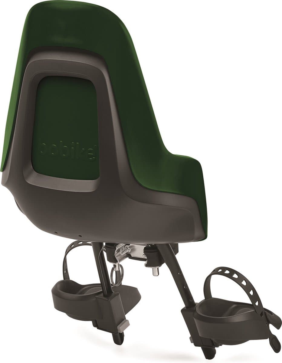 Bobike One Mini voorzitje - Olive Green - fietsstoeltje - kinderzitje - voorzitje - fietszitje - voor fiets of e-bike thumbnail 4