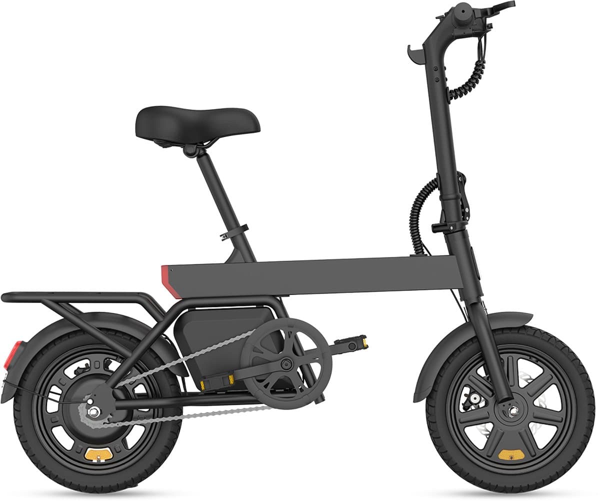 DYU B20 MINI Volwassen elektrische fiets – Accu 36V 7,8Ah – 14 inch banden – Max. snelheid 25 km/u thumbnail 2