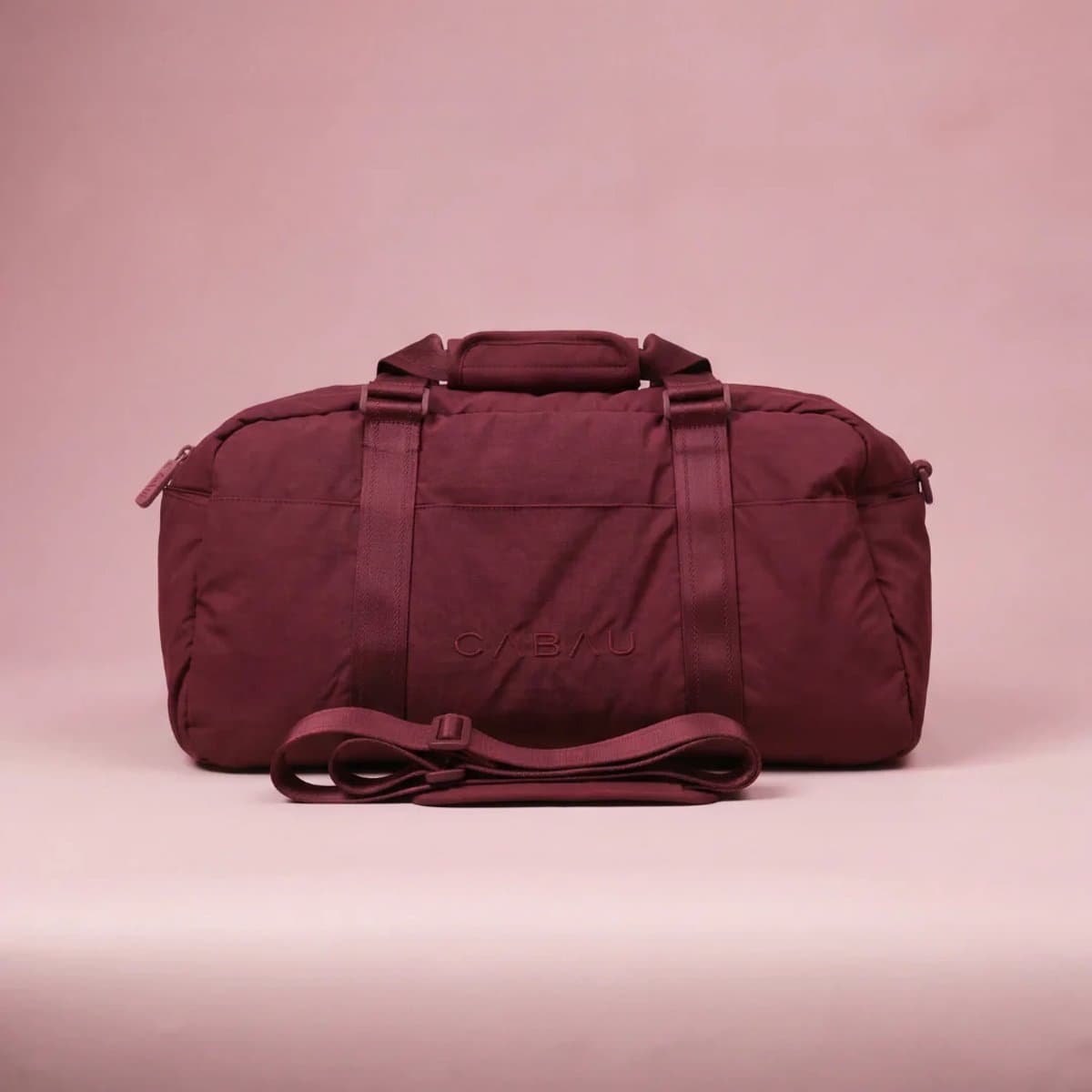 Cabau - Bloom Bag - Sporttas voor Dames - Cherry - 37,5 Liter - 5 Vakken + 2 Ritsvakken - Gym & Weekendtas - 50x27x20 cm thumbnail 3