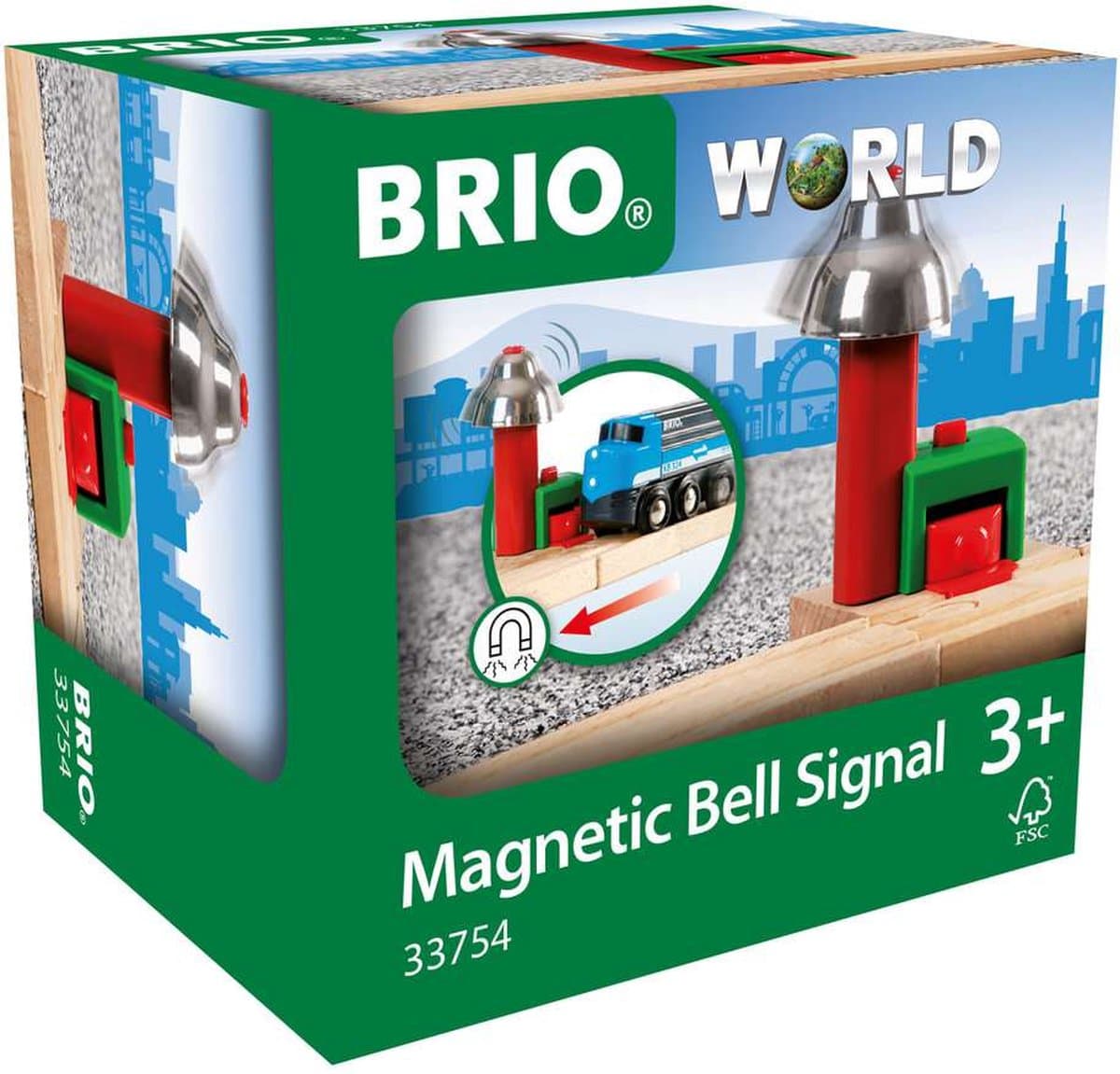BRIO World Magnetisch belsignaal baan - werkt zonder batterijen thumbnail 7