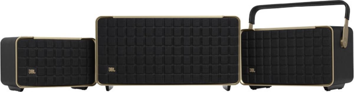 JBL Authentics 500 - Premium WiFi Speaker met Dolby Atmos - Retro Design Luidspreker - AirPlay, Chromecast & Spotify Connect - Multiroom Audio - Google Assistant & Alexa - Zwart thumbnail 4