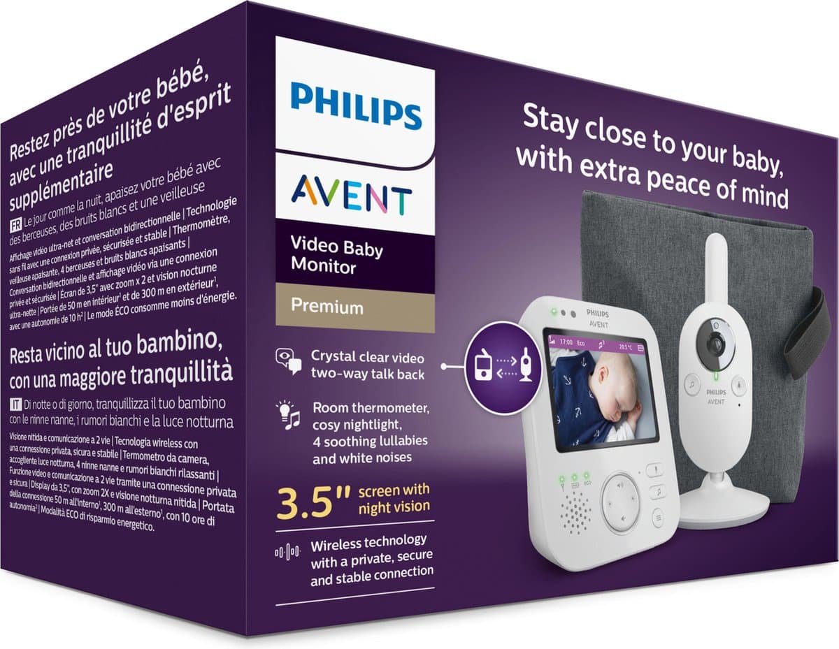 Philips Avent SCD892/26 zonder wifi, 3,5-inch scherm thumbnail 7