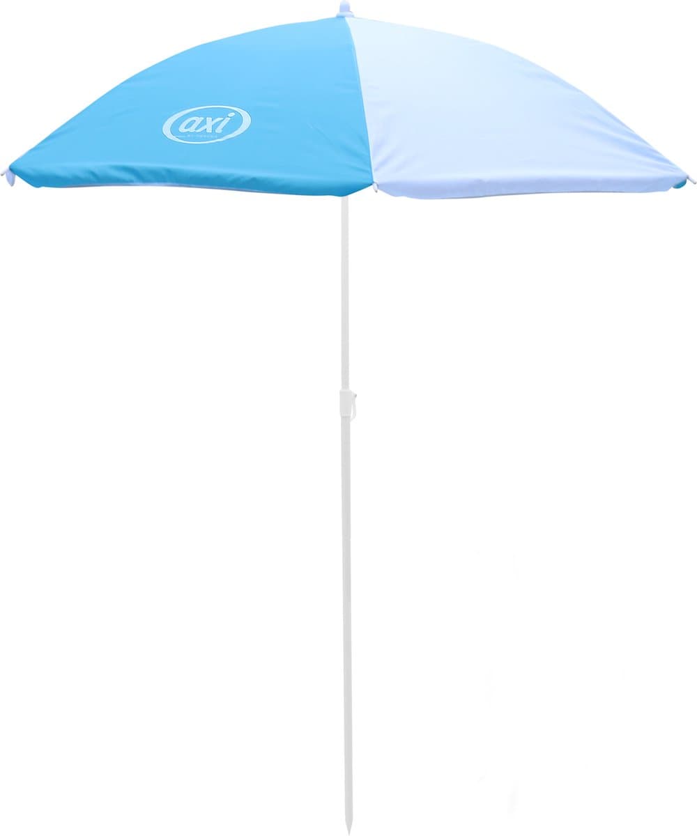 AXI Nick Picknicktafel Antraciet/bruin - Parasol Blauw/wit - Picknick tafel voor kinderen van FSC hout thumbnail 3