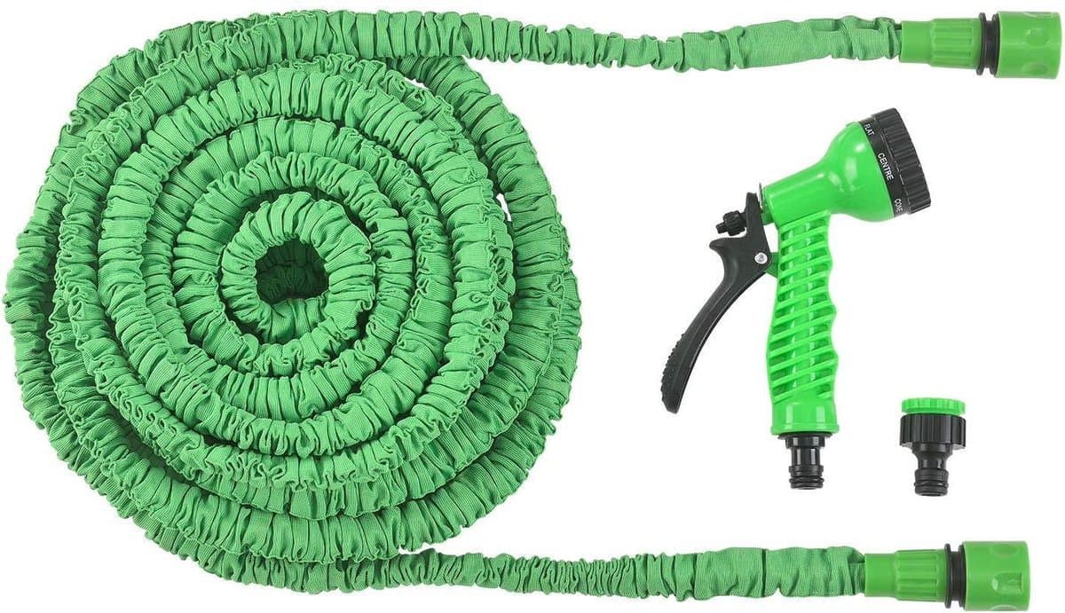 Flexibele Tuinslang - 60 Meter - Groen thumbnail 3