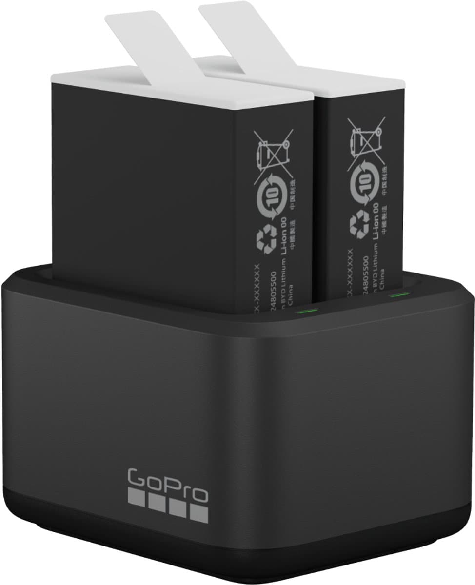 GoPro Enduro - Dual Battery Charger + Accu 2-Pack - 1720 mAh - Voor HERO9/10/11/12 Black - Zwart thumbnail 7