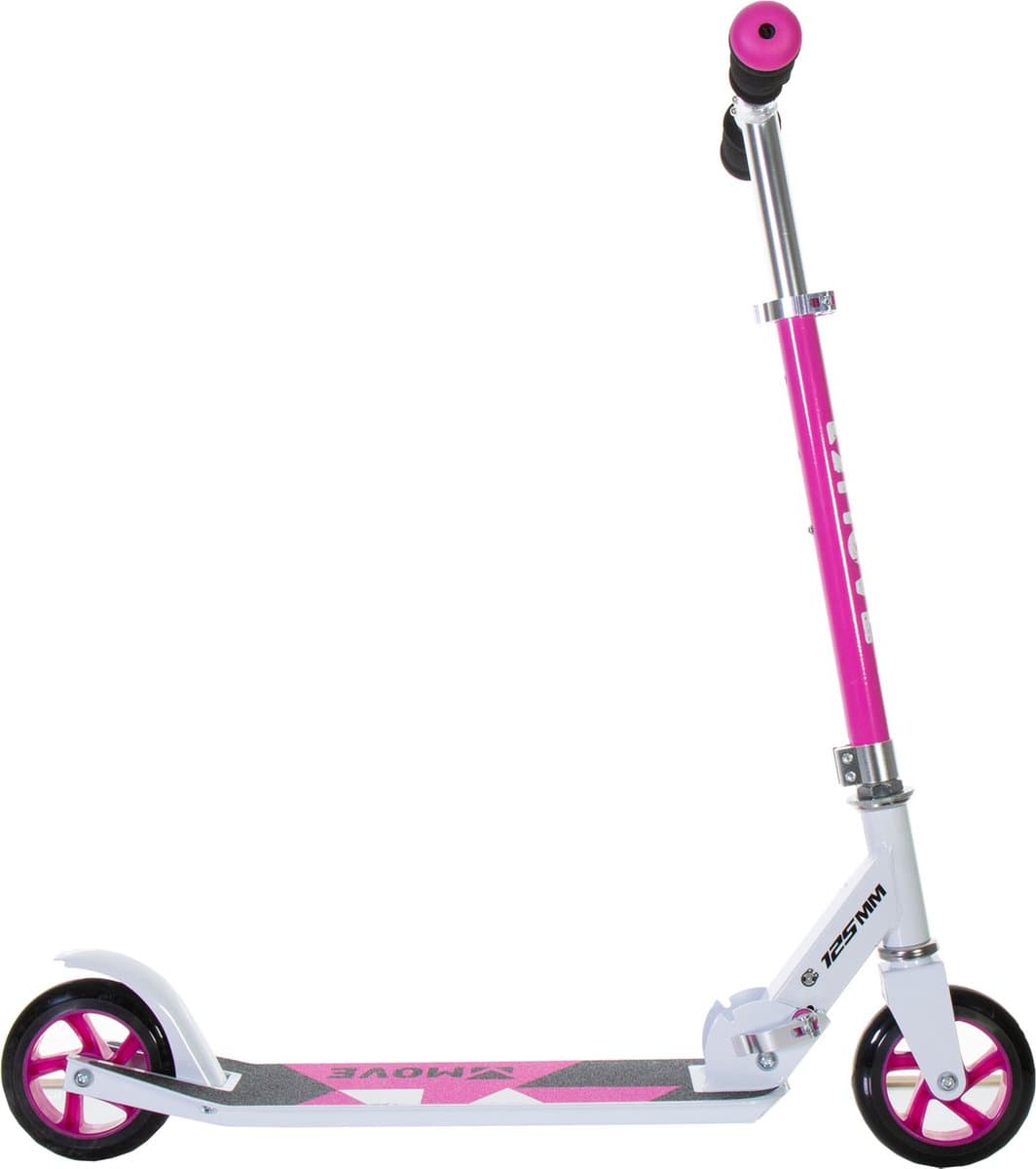 Step - Move Scooter 125 Pink - roze wit - 125mm - vouwbaar - in hoogte verstelbaar - vanaf 3 jaar thumbnail 2