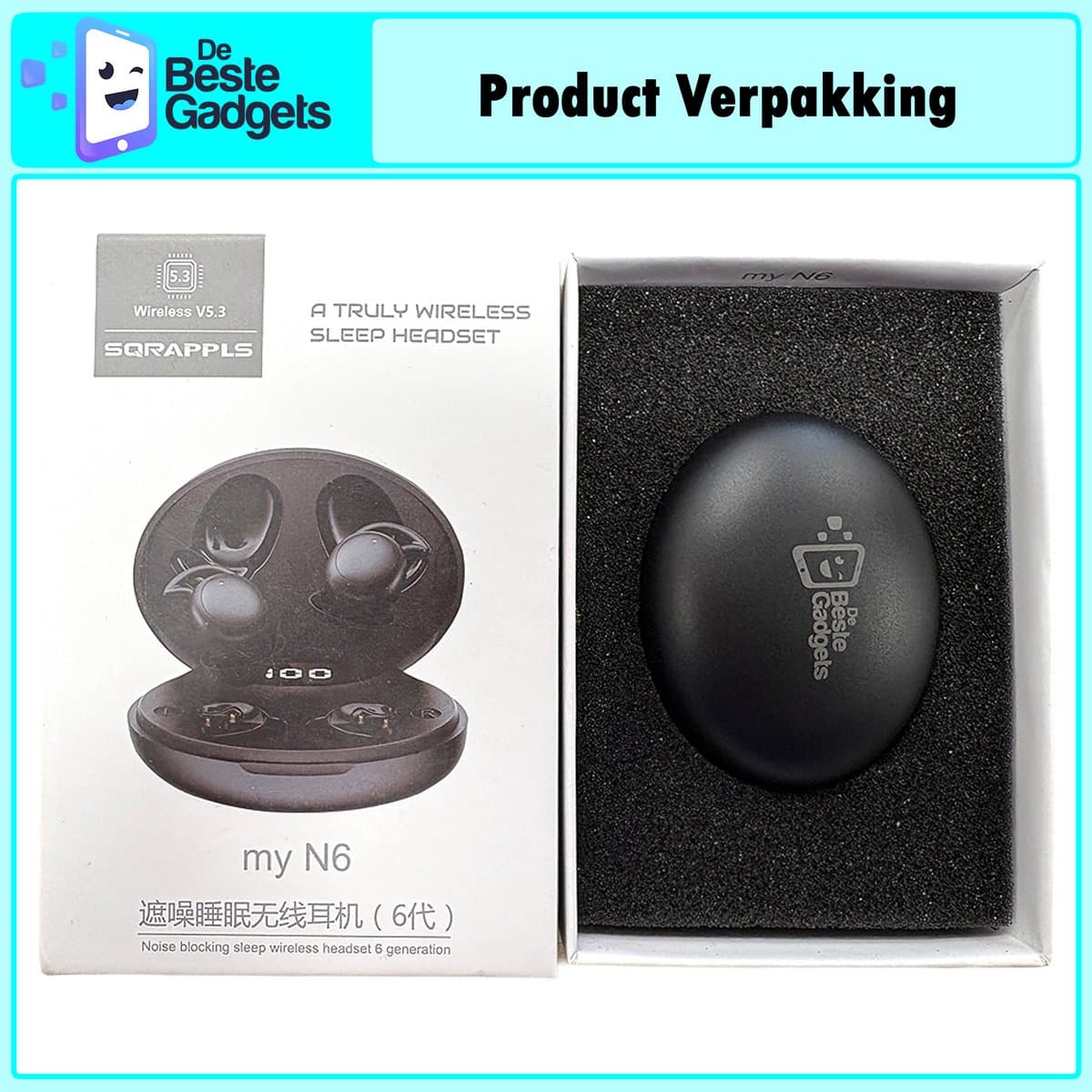 Onbekend S13 Draadloze Slaap Oordopjes – Zwart, Bluetooth 5.4 thumbnail 8