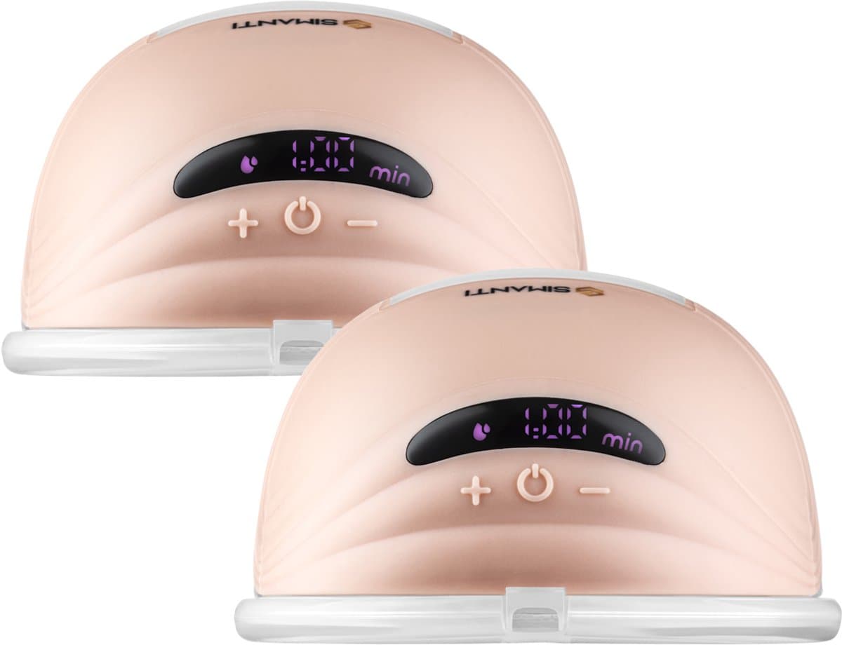 Simanti Elektrische Borstkolf - Draadloze Handsfree Borstkolf - 2 stuks - Borstpomp - Kolfapparaat - USB-C - BPA-vrij thumbnail 8