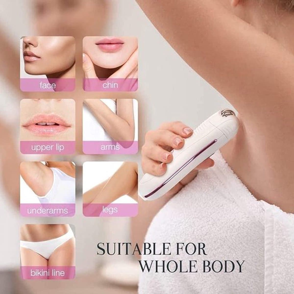 Gezichtsepilator - Gezichtsepilator Vrouw - Gezichtsontharing - Face Epilator - Gezichtepilator - Gezichtsepilator Face - Gezichtepilator Dames - Gezichtsonthaarder thumbnail 7