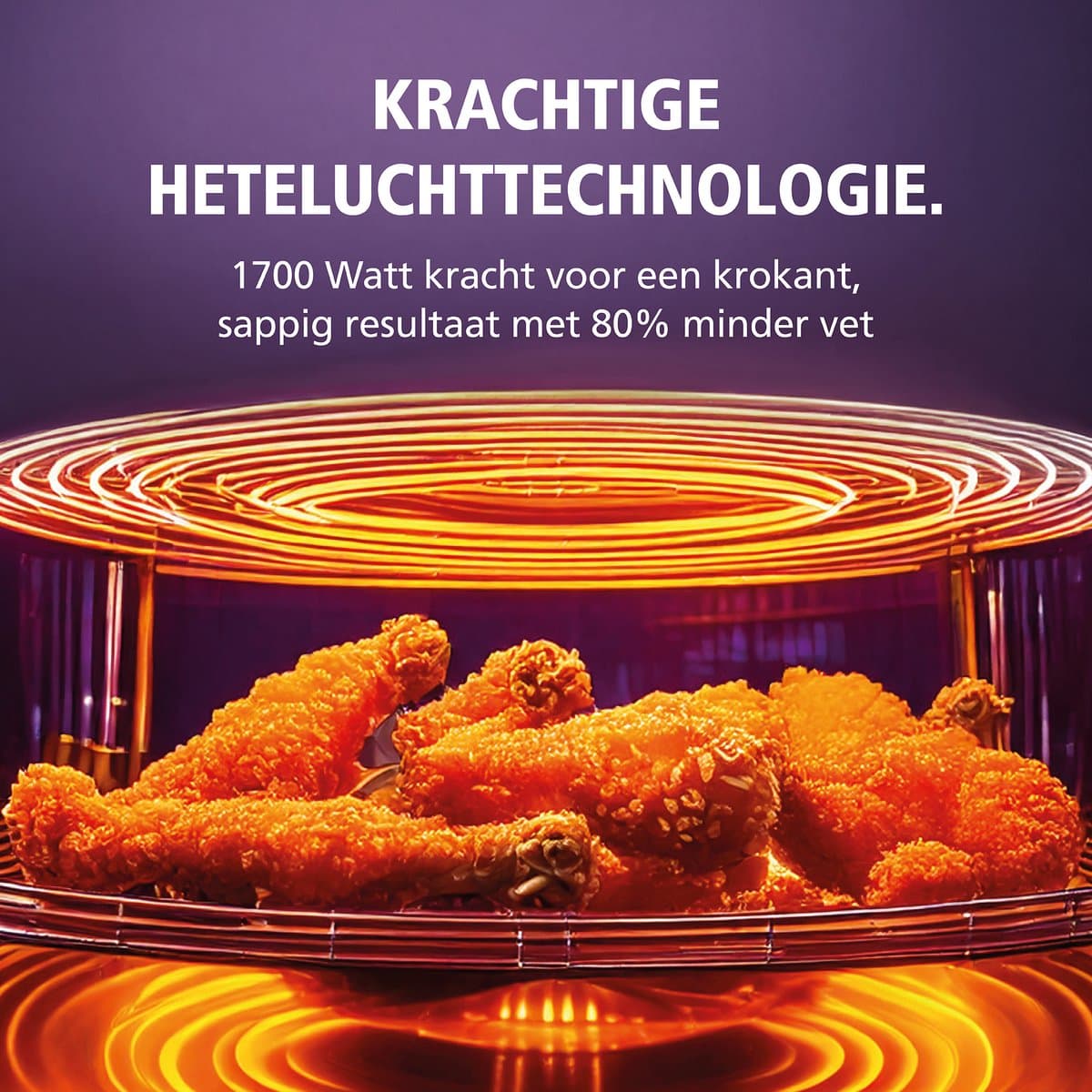 Brabantia Airfryer XXL - 7.6 liter - Digitaal Touchscreen - 8 Kookprogramma's - Tot 8 Personen - PFAS-Vrij - 80ºC tot 200ºC - 1700 Watt - BBEK1138 thumbnail 5