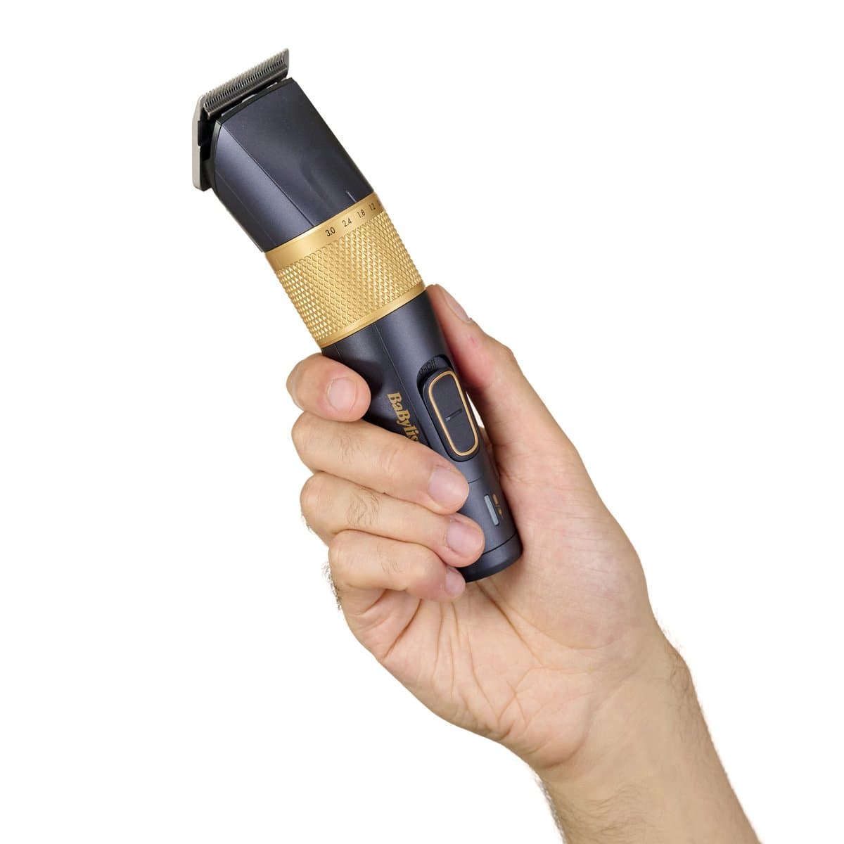 BaByliss Lithium Power Pro Tondeuse Mannen E986E - 45 lengte instellingen - 160 min draadloos gebruik - Trimmer voor Hoofd & Baard - 8 opzetkammen - Haartrimmer Mannen thumbnail 2