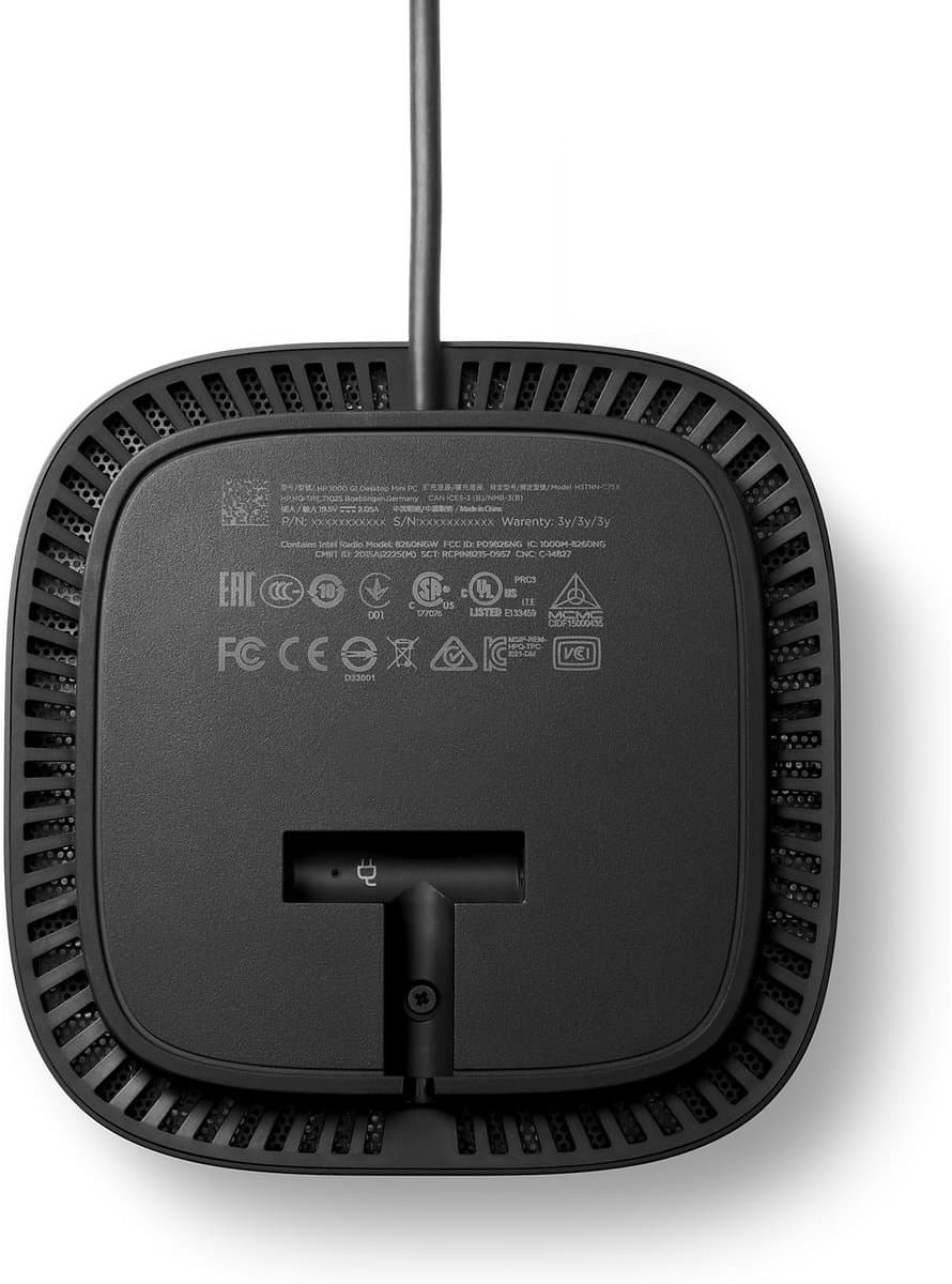 HP 5TW10AA USB-C Dock G5 - Docking Station - 100w - Thunderbolt - Windows - Apple - Chrome thumbnail 7