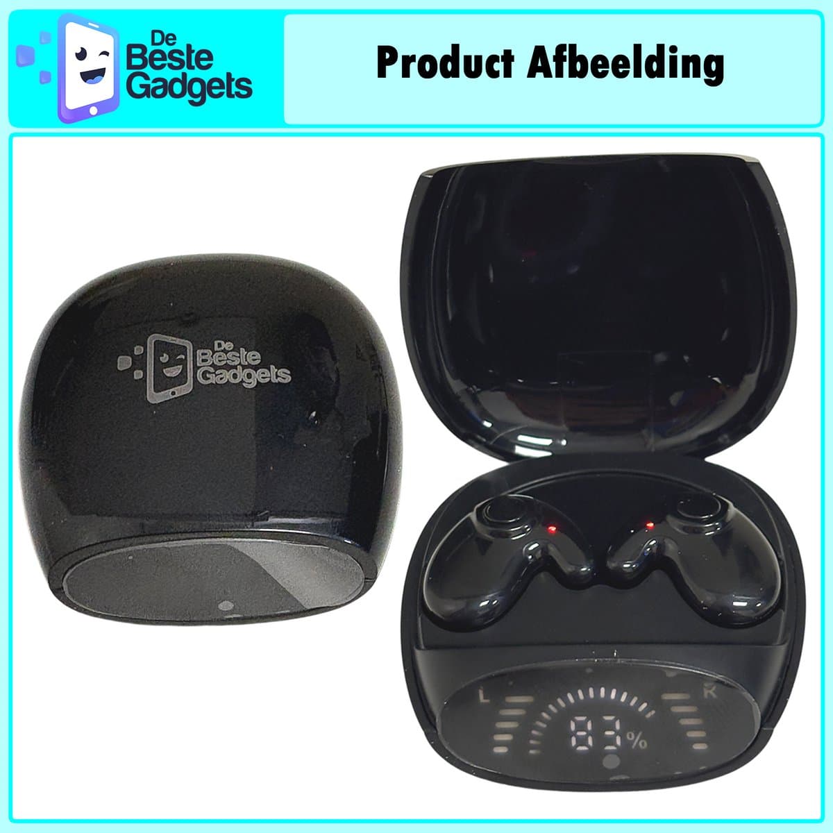 De Beste Gadgets Bluetooth Slaap-Oordopjes – Zwart, voor zijslapers thumbnail 2
