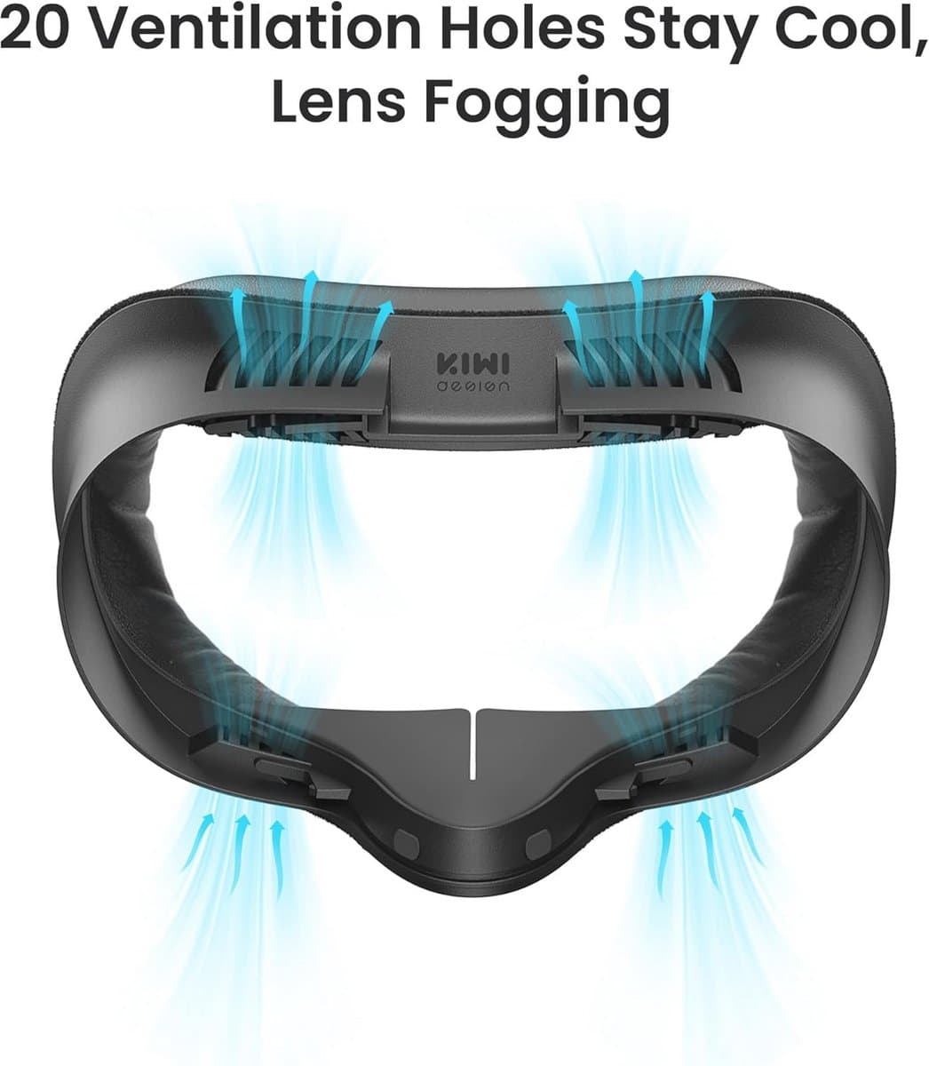 Ergonomische Gezichtspads voor Oculus/Meta Quest 3S thumbnail 7