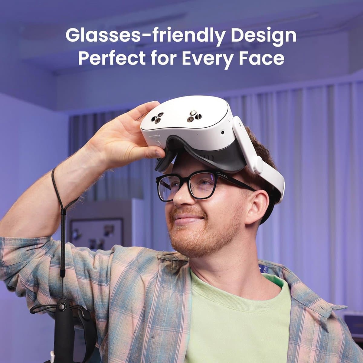 Ergonomische Gezichtspads voor Oculus/Meta Quest 3S thumbnail 3