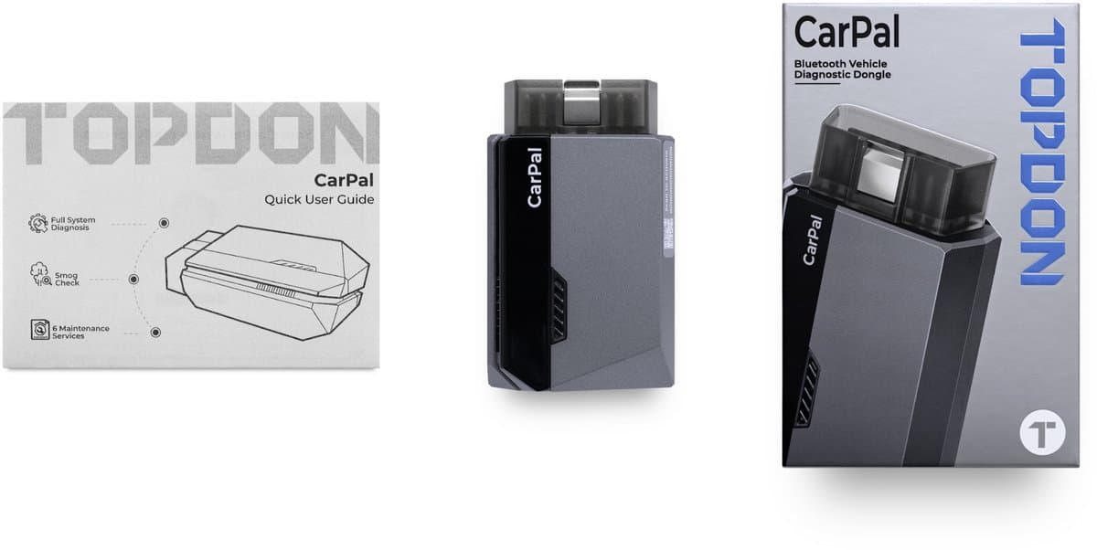 Topdon Carpal OBD2 Scanner - Uitleesapparaat - Bluetooth - IOS/ANDROID - 6 servicefuncties - Engels thumbnail 5