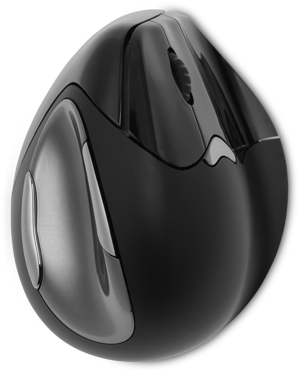 Evoluent Verticale Muis 4 – Bluetooth – Rechtshandig – Regular – Uitvinder van de Verticale Muis – Ergonomisch Gevormd voor Comfort – Vermindert Polsbelasting – 4 DPI Standen – 6 Knoppen – Voor MacOs thumbnail 3