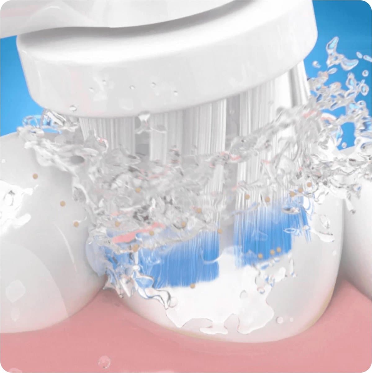 Oral-B PRO Pro 700 - Sensi-Clean - Elektrische Tandenborstel - Wit thumbnail 4