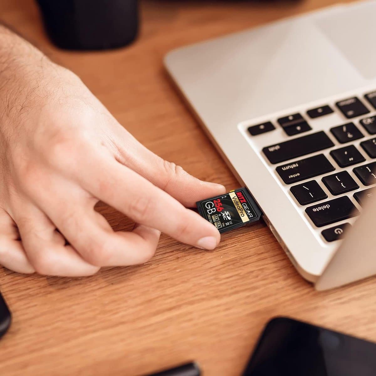 Snelle 256 GB SDXC Geheugenkaart UHS-II U3 V90 voor 4K/8K Video en Fotografie thumbnail 3