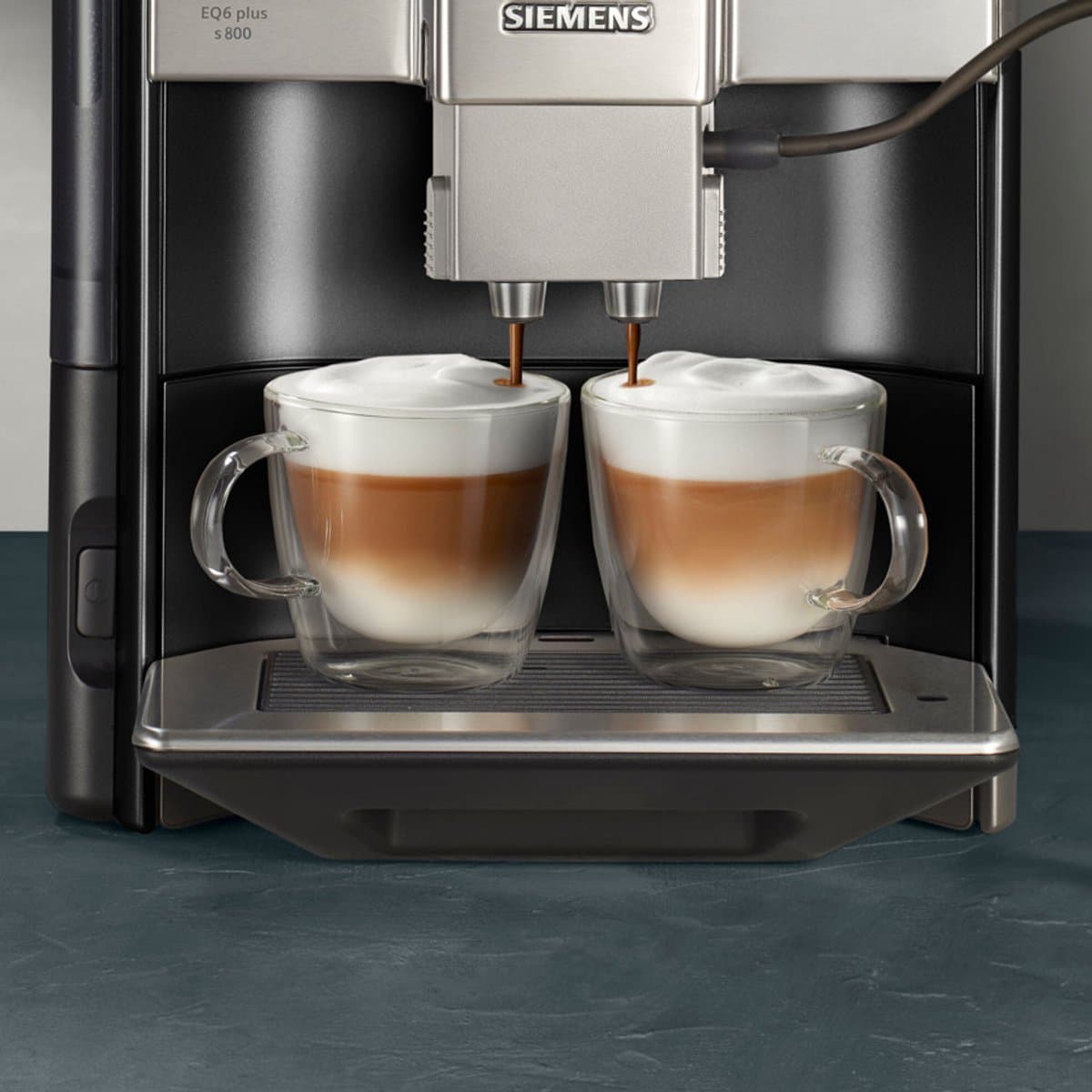 Siemens EQ.6 Plus S800 TE658209RW - Espressomachine - Zwart thumbnail 8