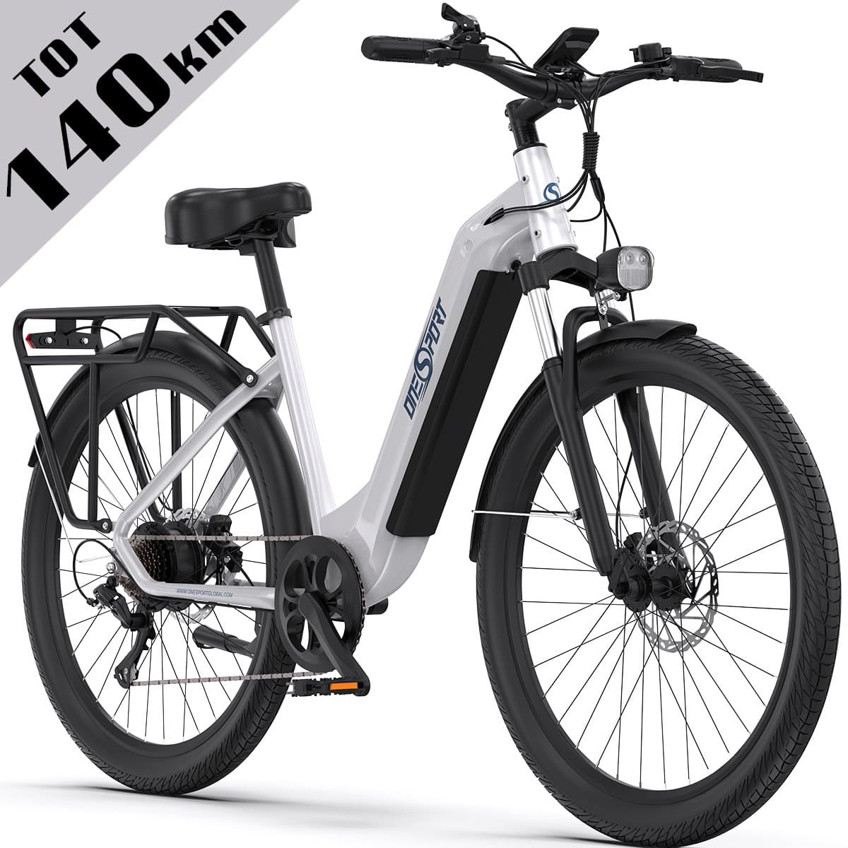 OneSport OT05PRO - 810Wh e-bike met 140km bereik