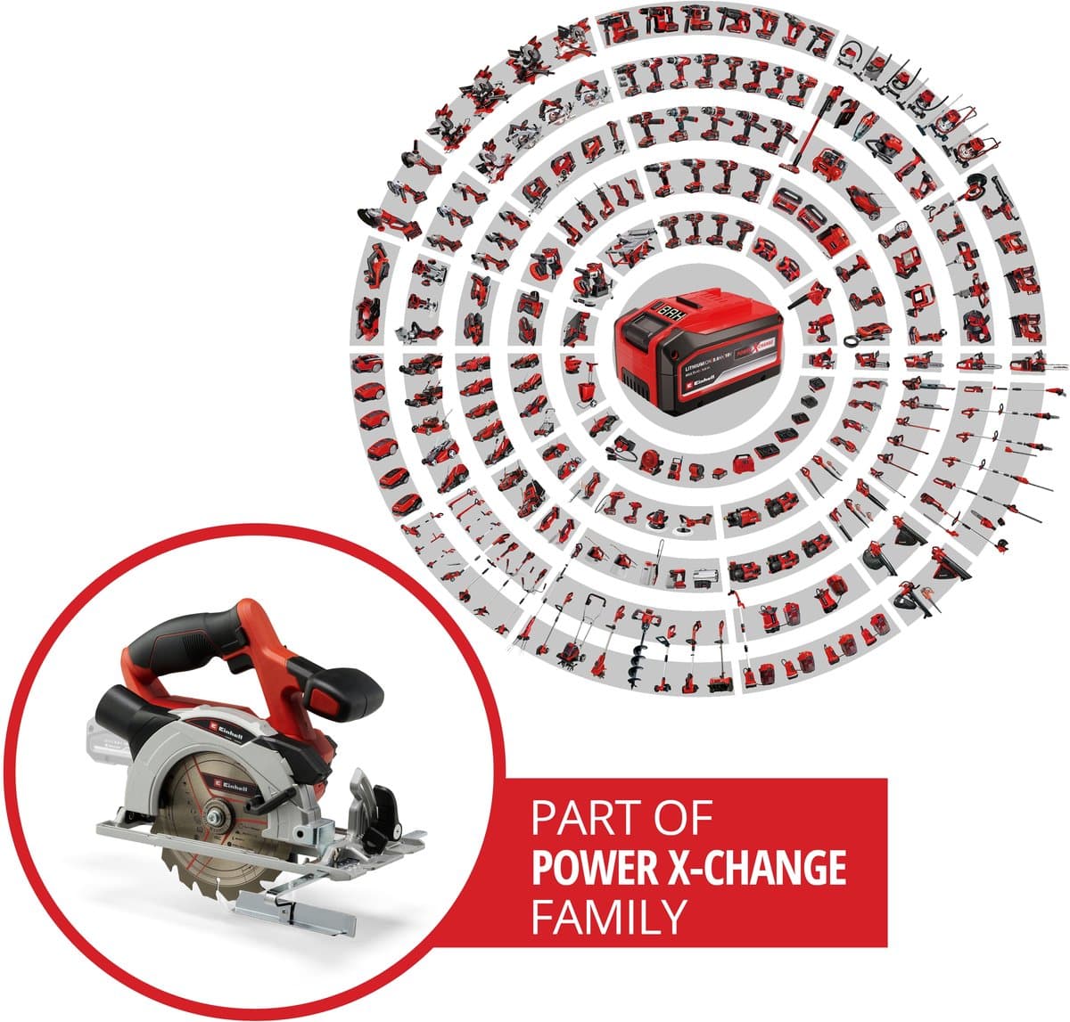 Einhell TE-CS 18/150 Li Solo: compacte 18V cirkelzaag thumbnail 7